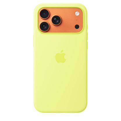 iPhone 17 Pro Max premium silicone MagSafe case soft-touch microfiber lining multiple colors