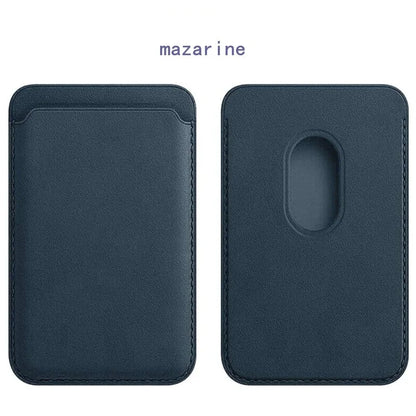 Magnetic Card Holder Case for iPhone 16, 15, 14, 13, 12 – Slim Wallet Cover, MagSafe Compatible, Holds Cards & Cash