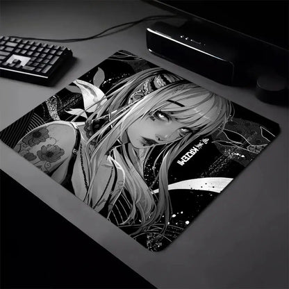Anime Gaming Mouse Pad – Non-Slip Rubber Base, Stitched Edges, Multiple Sizes