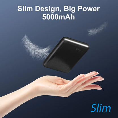 MagSafe 5000mAh magnetic power bank 20W fast wireless charging portable iPhone USB-C - view 3