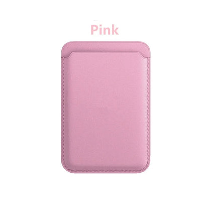 Magnetic Card Holder Case for iPhone 16, 15, 14, 13, 12 – Slim Wallet Cover, MagSafe Compatible, Holds Cards & Cash