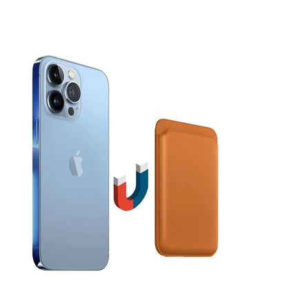Slim magnetic card holder wallet iPhone case for iPhone 16 15 14 13 12 - view 2