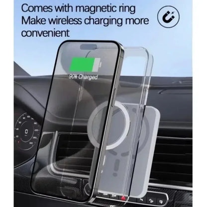 MagSafe 15W wireless car charger air vent mount iPhone fast charging hands-free - view 3