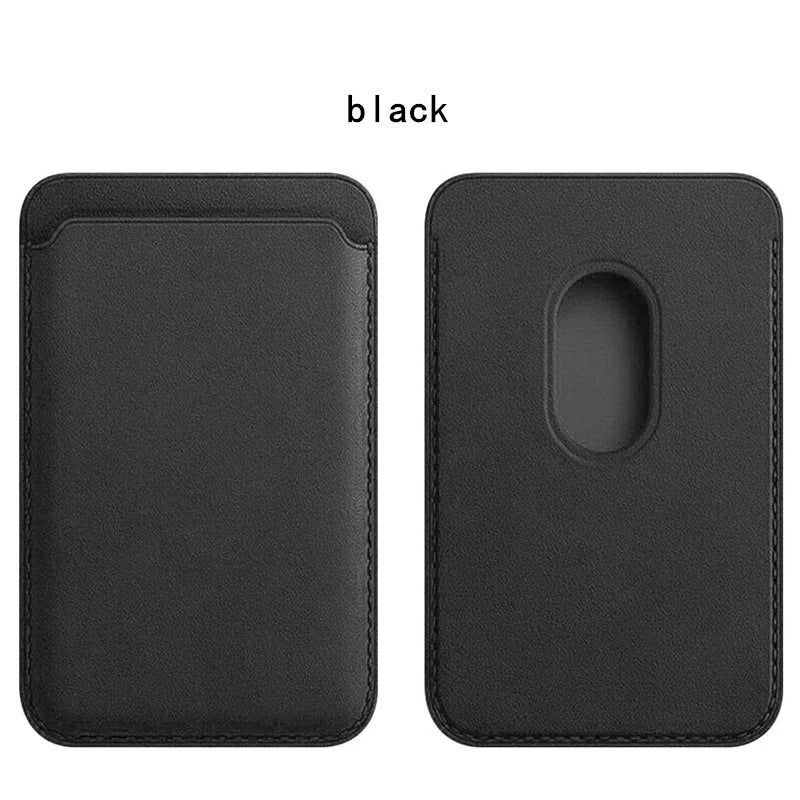 Magnetic Card Holder Case for iPhone 16, 15, 14, 13, 12 – Slim Wallet Cover, MagSafe Compatible, Holds Cards & Cash