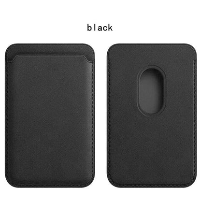 Magnetic Card Holder Case for iPhone 16, 15, 14, 13, 12 – Slim Wallet Cover, MagSafe Compatible, Holds Cards & Cash