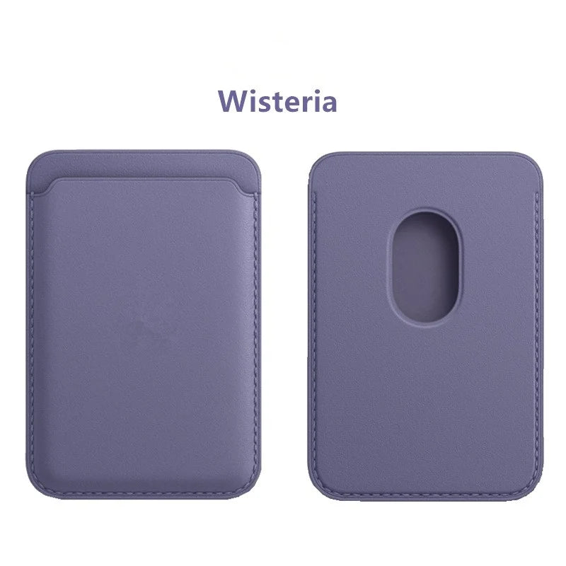 Magnetic Card Holder Case for iPhone 16, 15, 14, 13, 12 – Slim Wallet Cover, MagSafe Compatible, Holds Cards & Cash