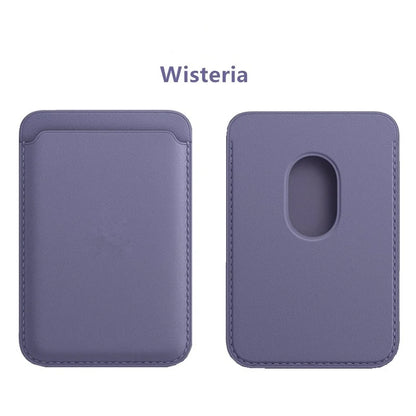 Magnetic Card Holder Case for iPhone 16, 15, 14, 13, 12 – Slim Wallet Cover, MagSafe Compatible, Holds Cards & Cash