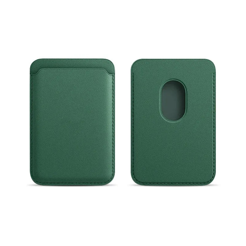 Magnetic Card Holder Case for iPhone 16, 15, 14, 13, 12 – Slim Wallet Cover, MagSafe Compatible, Holds Cards & Cash