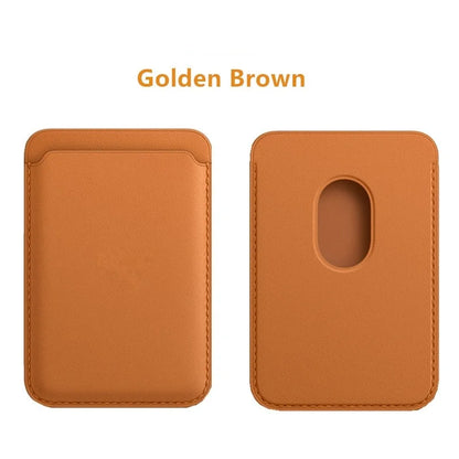 Magnetic Card Holder Case for iPhone 16, 15, 14, 13, 12 – Slim Wallet Cover, MagSafe Compatible, Holds Cards & Cash