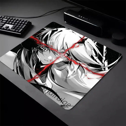 Anime Gaming Mouse Pad – Non-Slip Rubber Base, Stitched Edges, Multiple Sizes