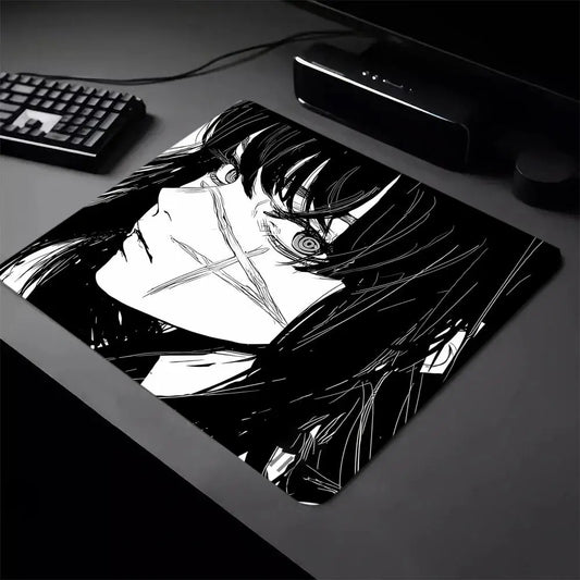 Anime Gaming Mouse Pad – Non-Slip Rubber Base, Stitched Edges, Multiple Sizes